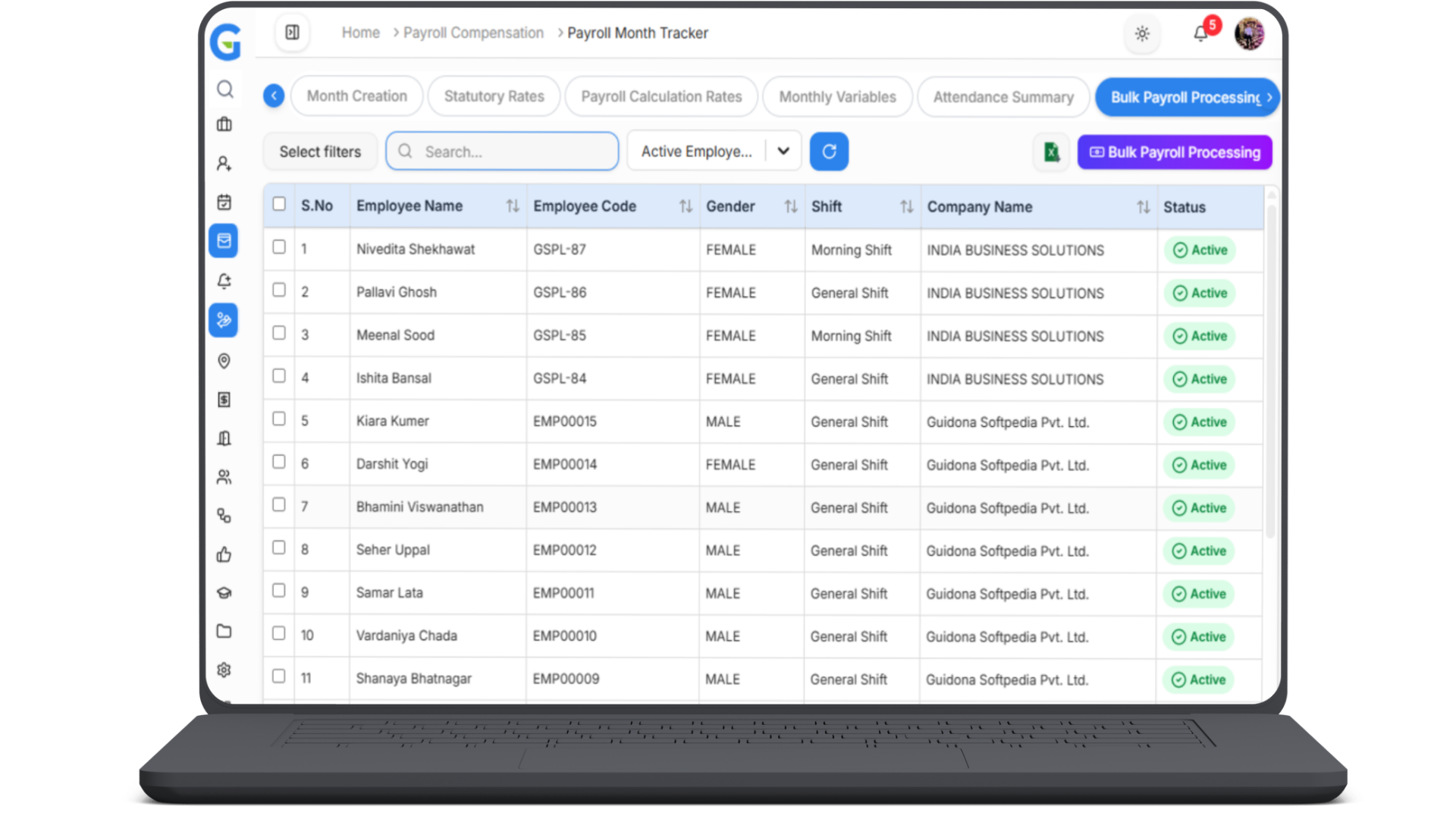 Payroll & Compliance screenshot